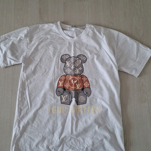 브랜드 콜라보 베어 티셔츠