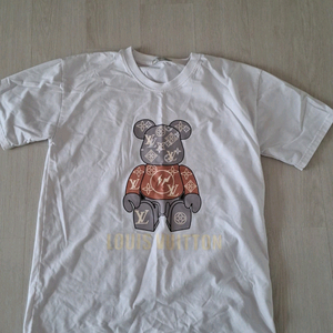 브랜드 콜라보 베어 티셔츠