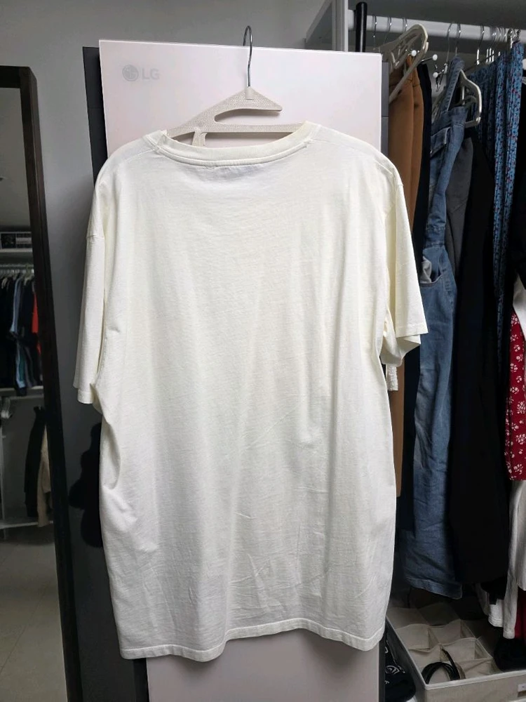 메종키츠네 더블로고 반팔티 xxl 사이즈 판매합니다. 이미지