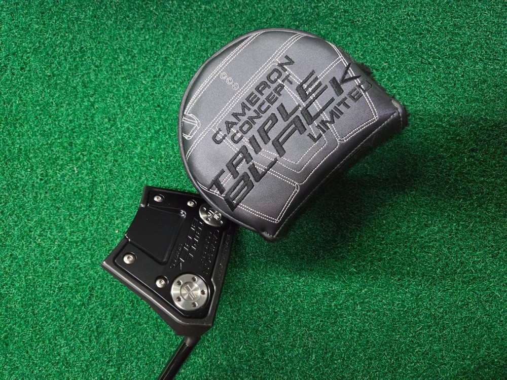 SCOTTY CAMERON 스카티카메론 팬텀 X 9.5 트리플블랙 한정판 퍼터 이미지