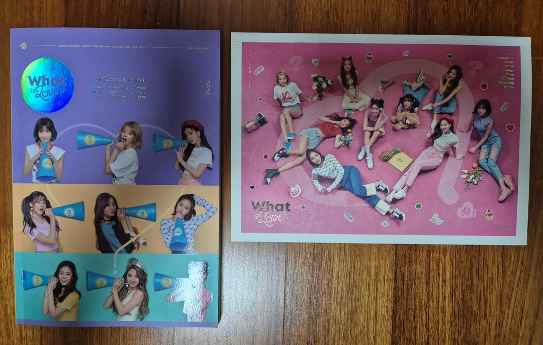 트와이스 앨범과 포카 외 이미지