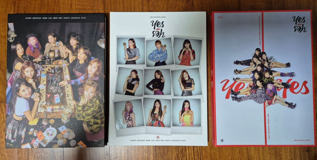 트와이스 앨범과 포카 외 이미지