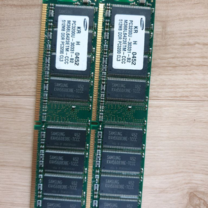 DDR PC3200 메모리 512MB 2개 세트