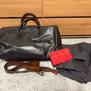 벨루티 주르 오프 레더 트래블 백(여행용가방)