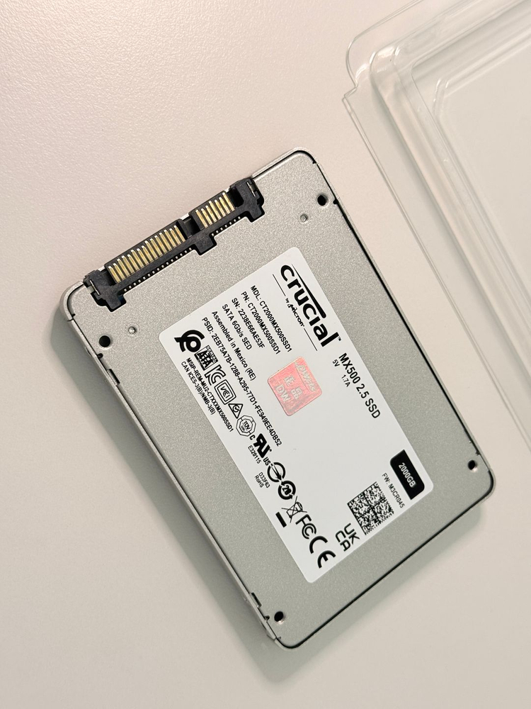 마이크론 크루셜 Crucial MX500 2.5 SSD 2tb 2테라 판매합니다.--2