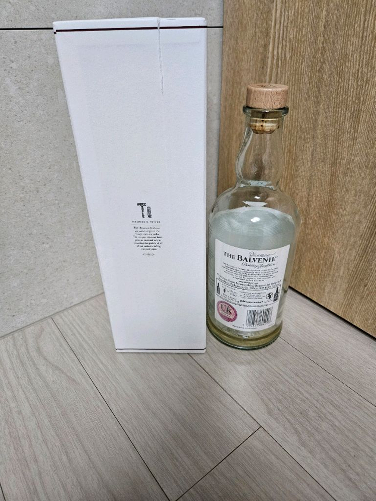 발베니 21년 포트우드 공병 빈병--3