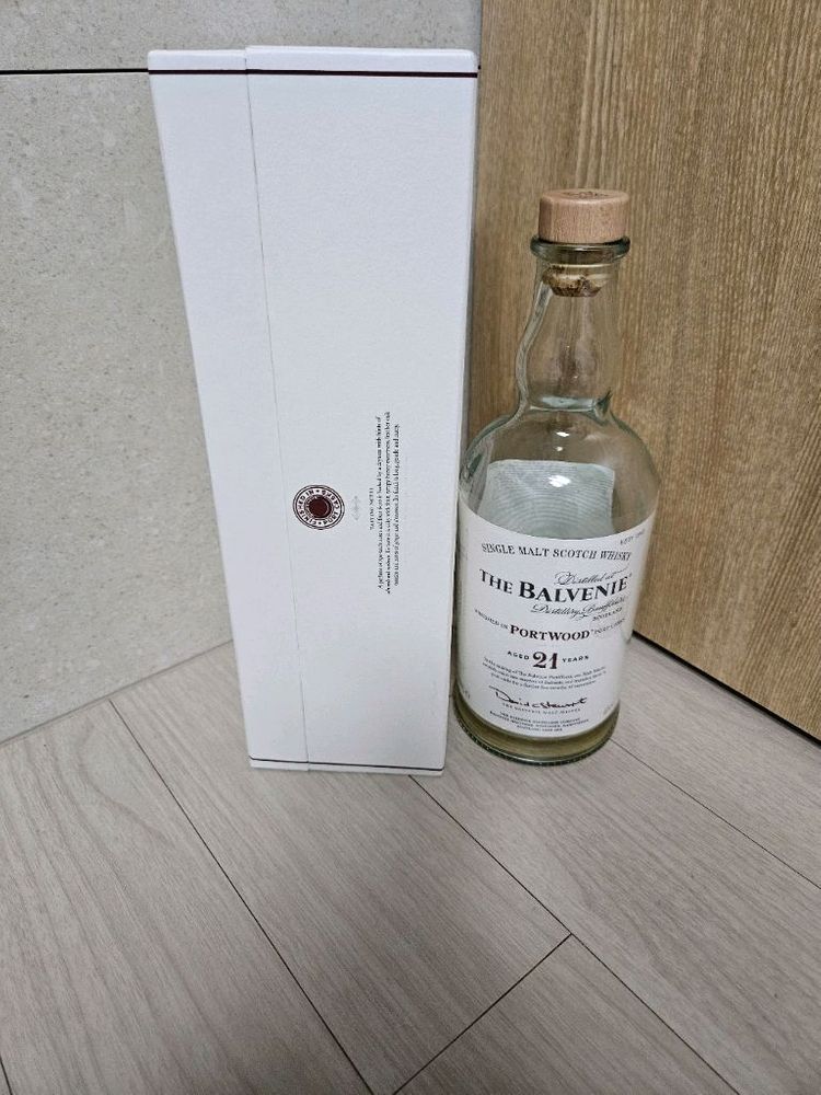 발베니 21년 포트우드 공병 빈병--4