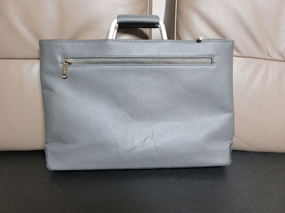 로터프 가죽 서류가방/브리프 케이스/보관만된 새제품--1