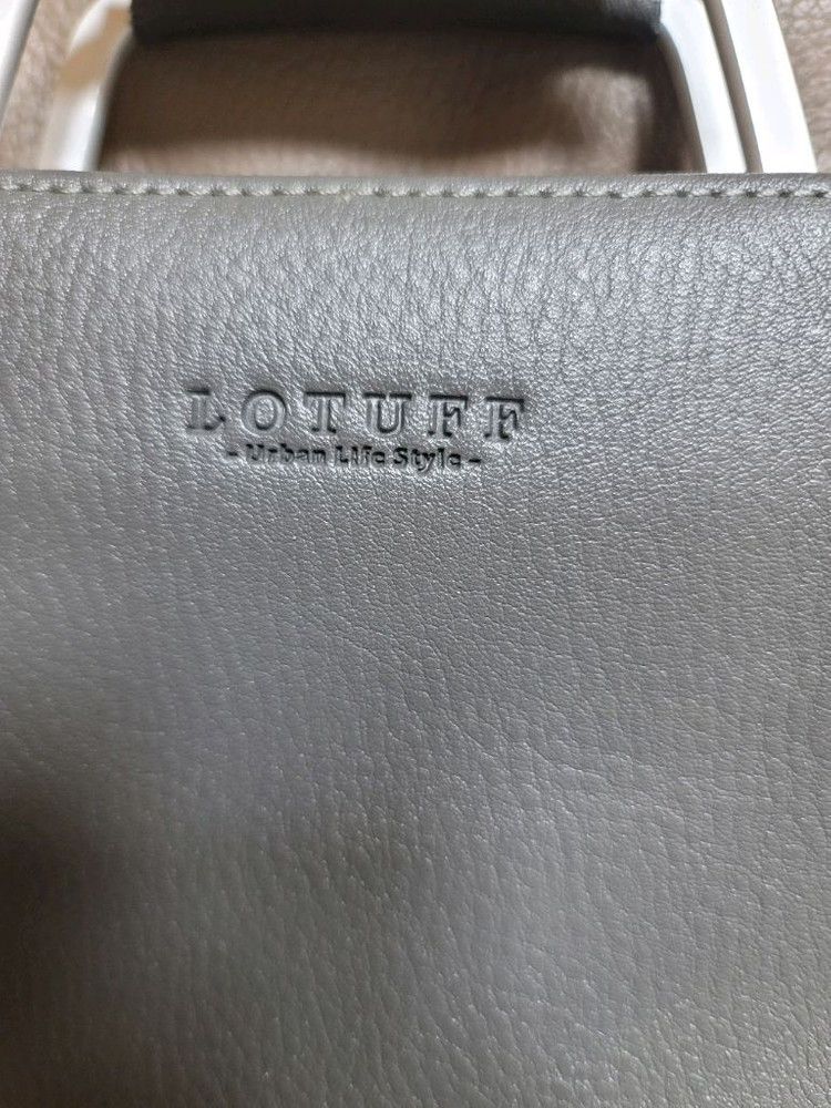 로터프 가죽 서류가방/브리프 케이스/보관만된 새제품--9
