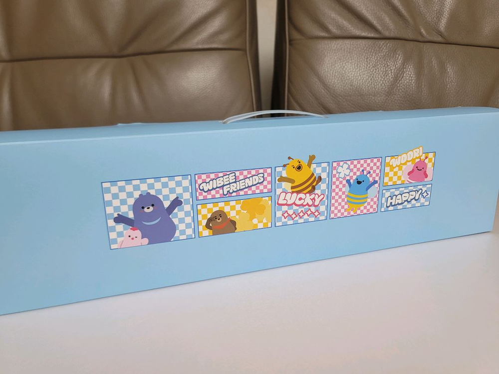 위비프렌즈 봉제키링 6종 세트--1