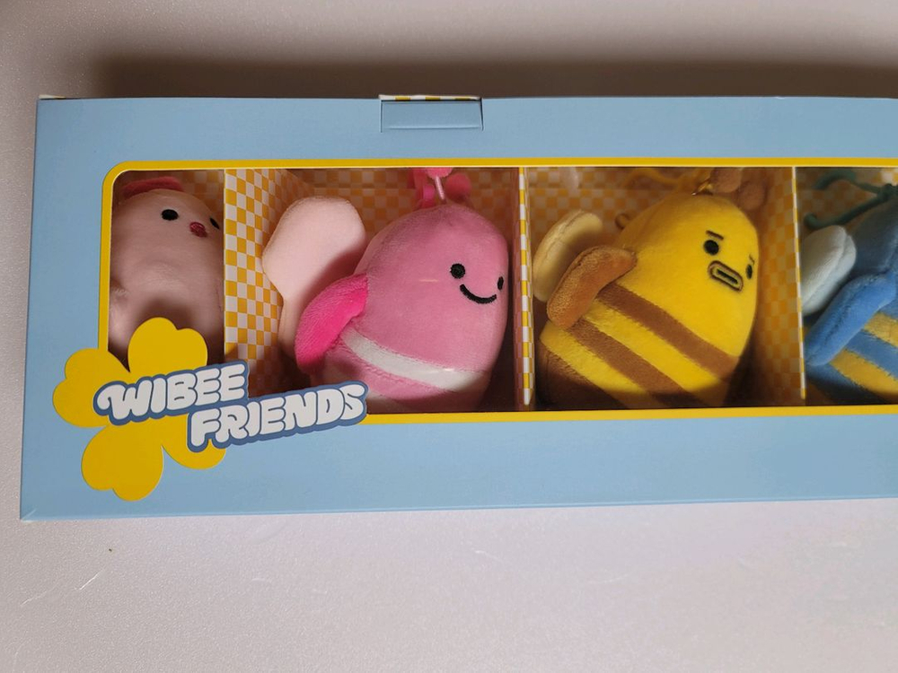 위비프렌즈 봉제키링 6종 세트--3