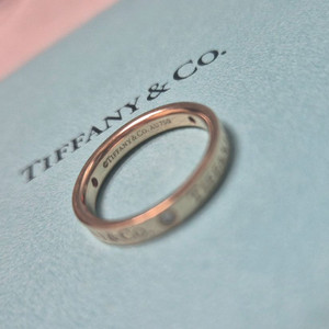 티파니앤코 3P 다이아 반지 로즈골드