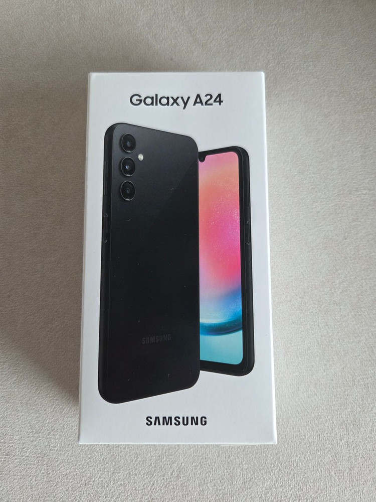 갤럭시 A24 블랙 128기가 (박스포함) A급 13만원--6