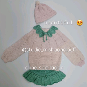 미샤앤퍼프 실로 뜬 마미플룸 4-6y