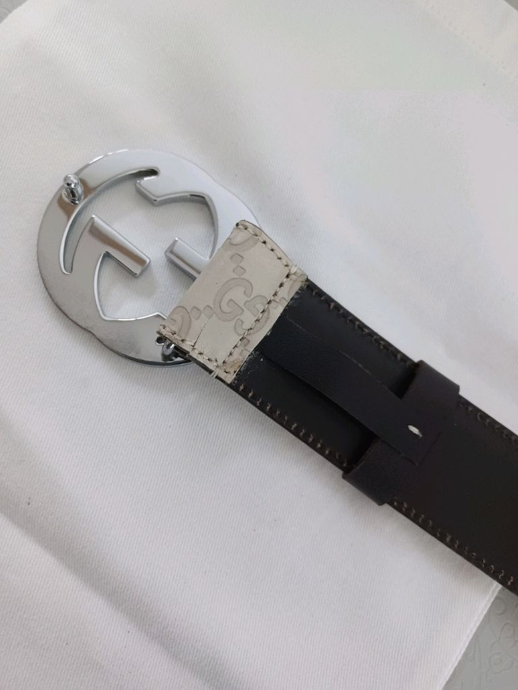 구찌 인터로킹 남녀공용 벨트 정품입니다 이미지