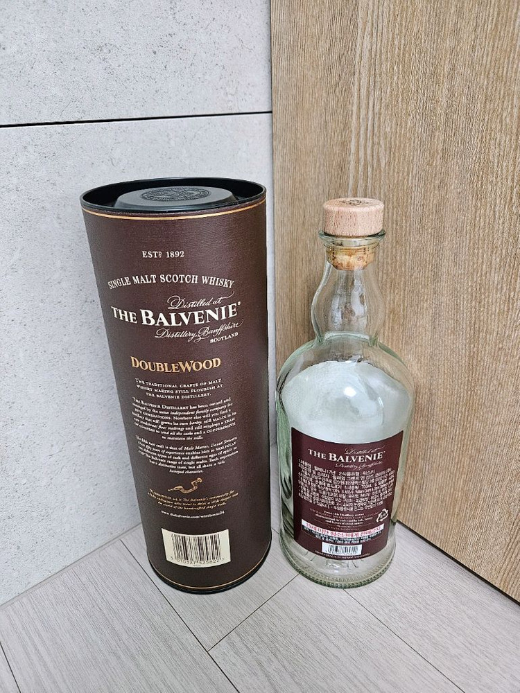 발베니 17년 더블우드 공병 빈병--4