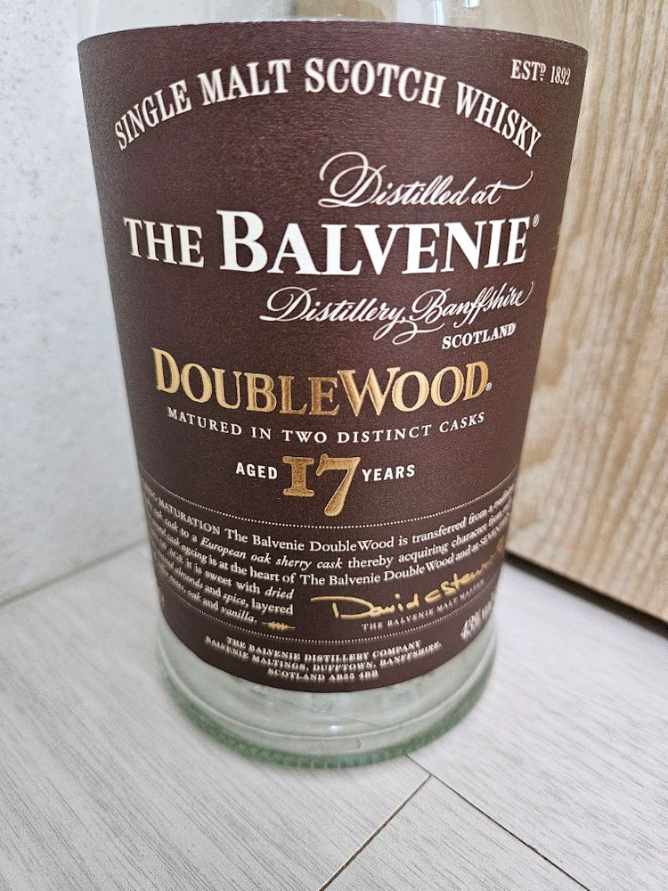 발베니 17년 더블우드 공병 빈병--7