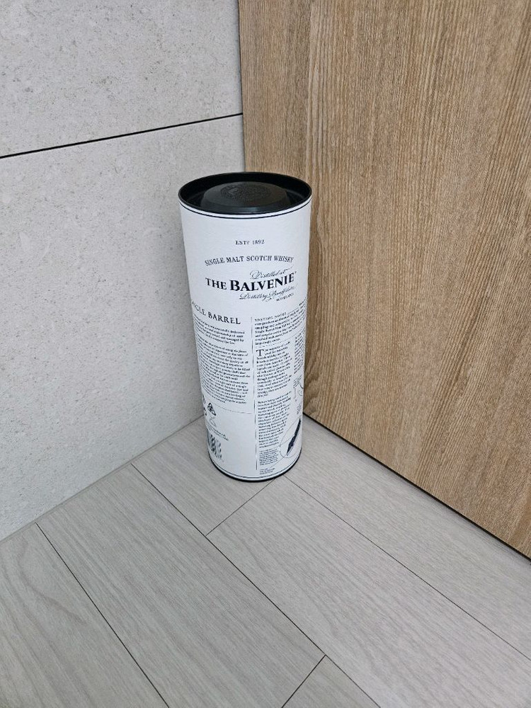 발베니 12년 싱글배럴 공병 빈병--1