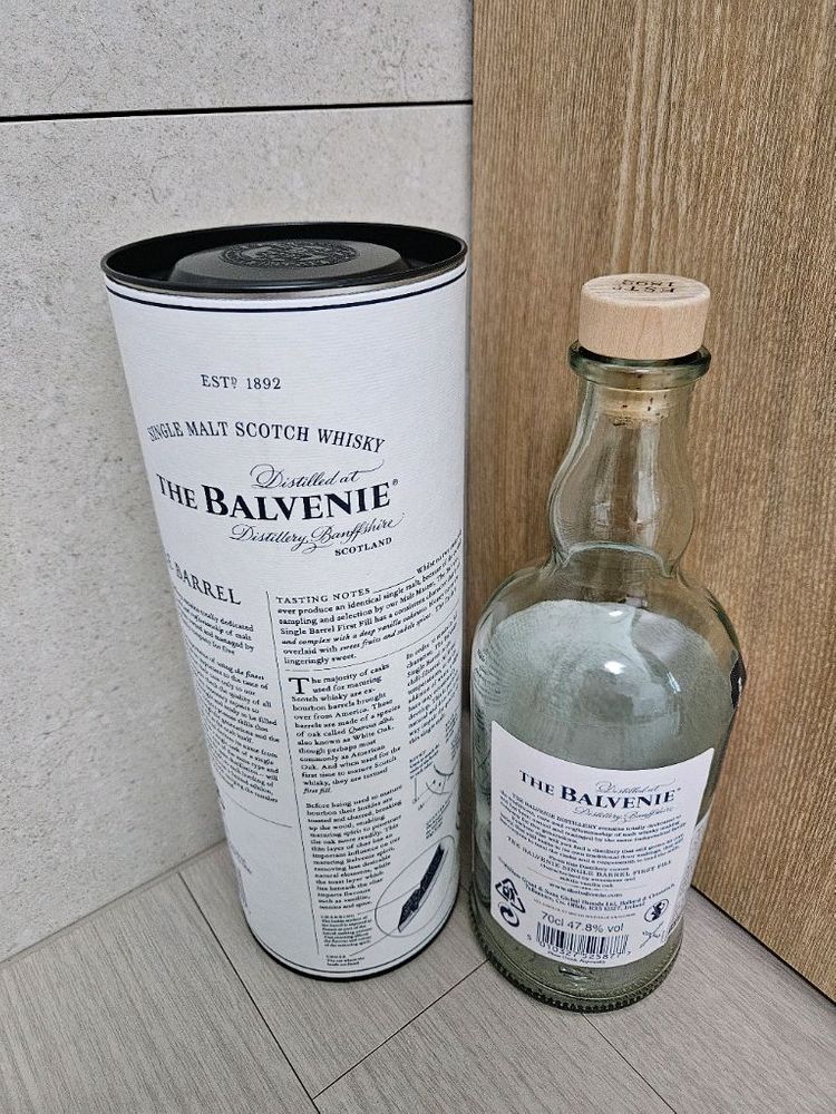 발베니 12년 싱글배럴 공병 빈병--4