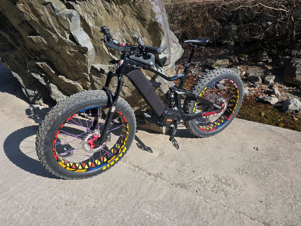 전기 카본 풀샥 팻바이크--2