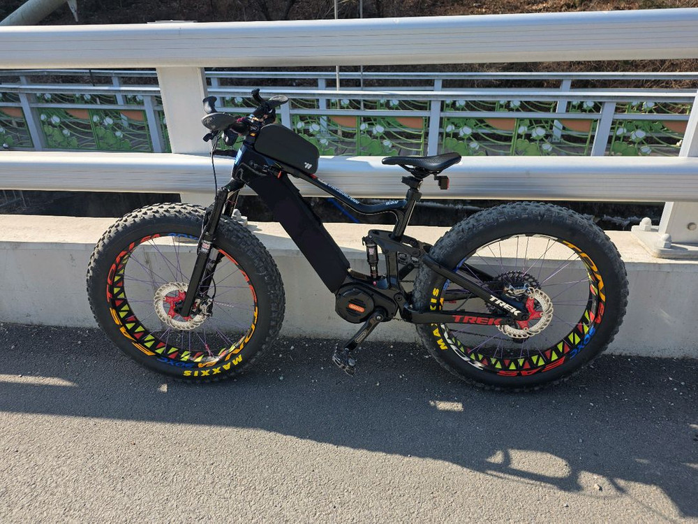 전기 카본 풀샥 팻바이크--8