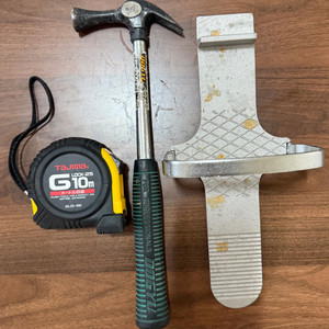 도규 망치 소소, 타지마 줄자 10 m, 도어 리프터