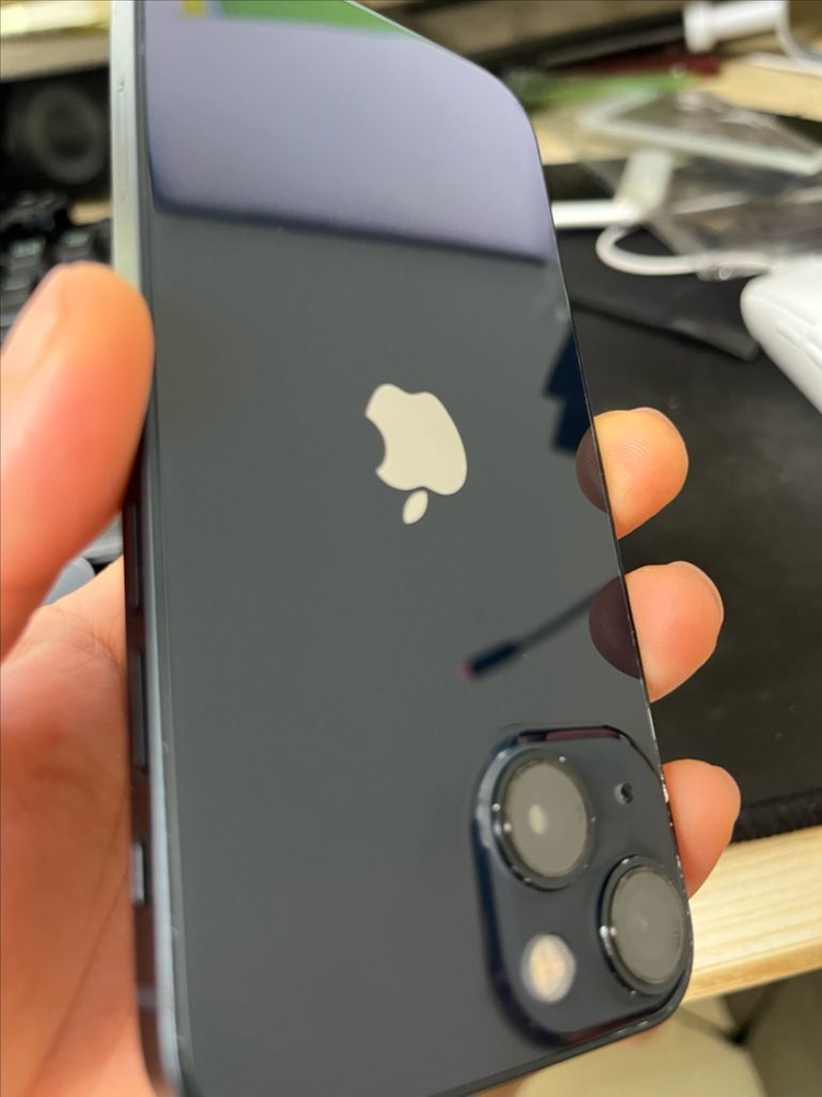 아이폰13미니 배터리77프로 미드나이트 이미지