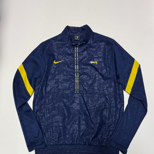 희귀!! 나이키 x 토트넘 빅 로고 윈드러너 반집업 M ~ L 네이비