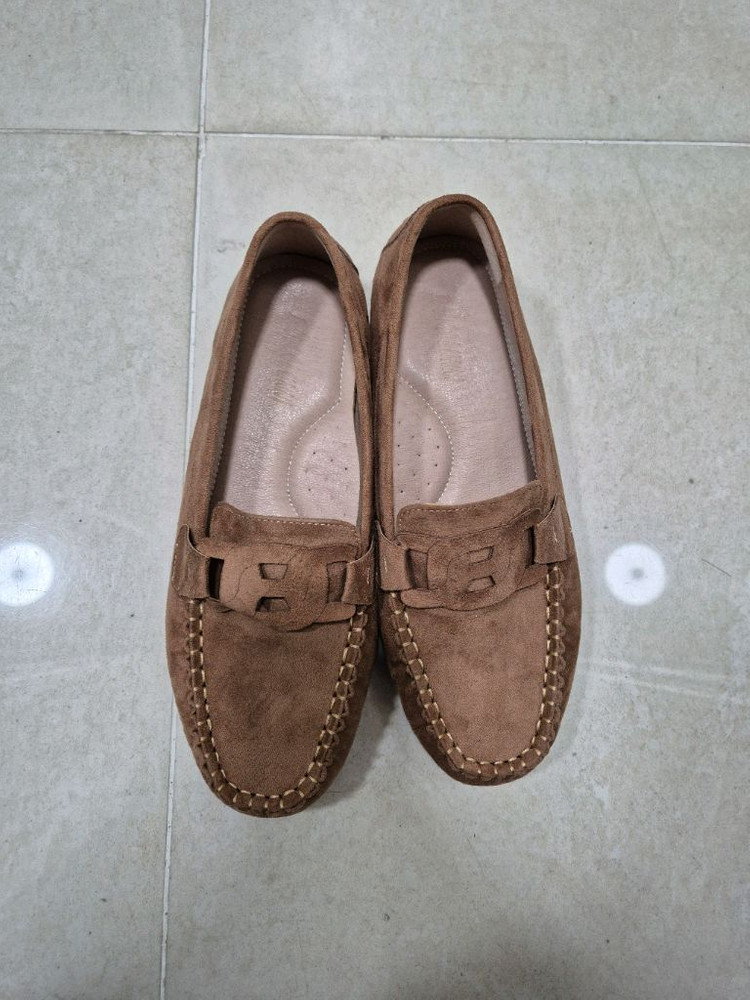 스웨이드 드라이브 로퍼 245~250--1