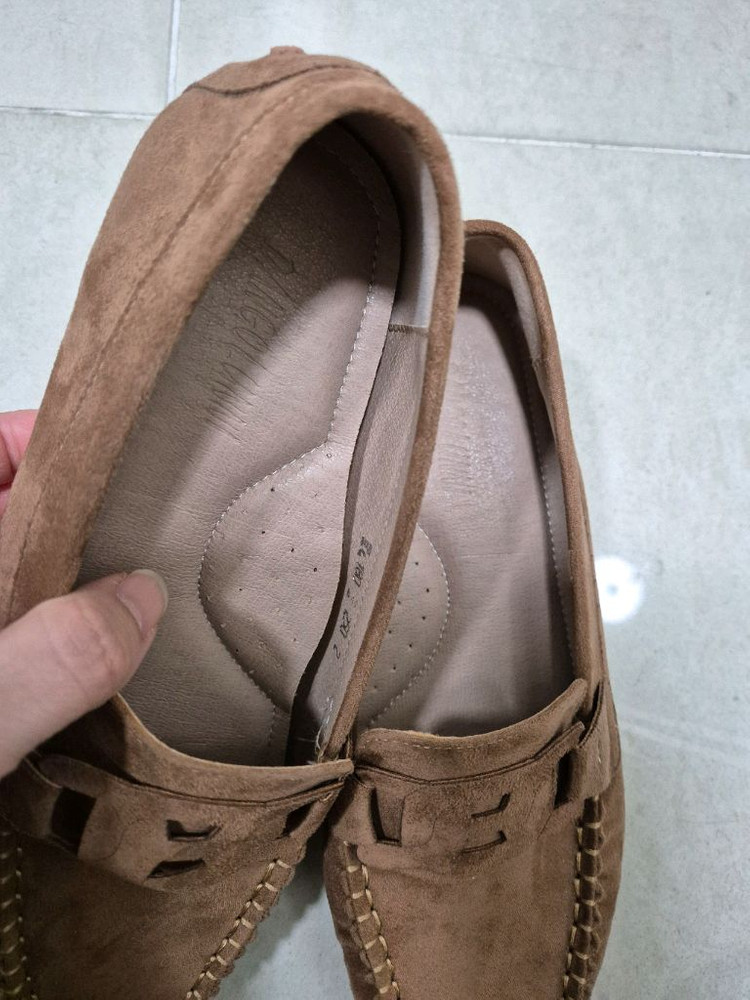 스웨이드 드라이브 로퍼 245~250--4