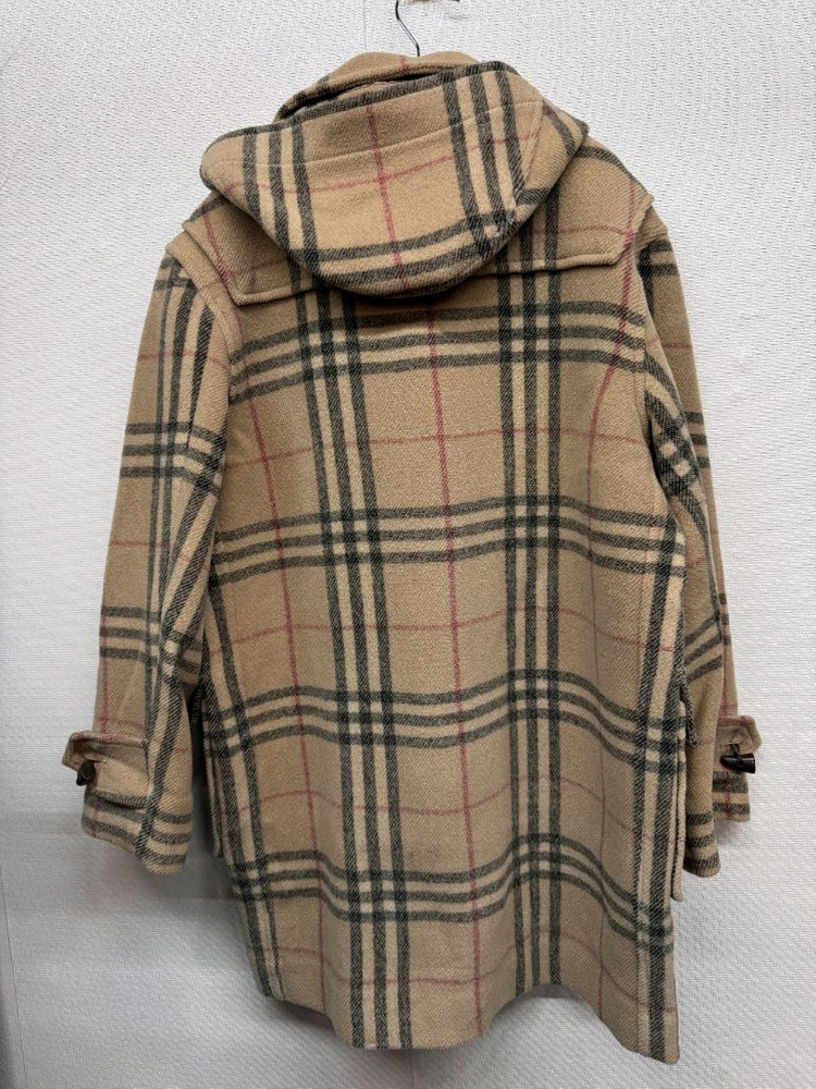 버버리 노바체크 울 더블코트 (100~105)--3