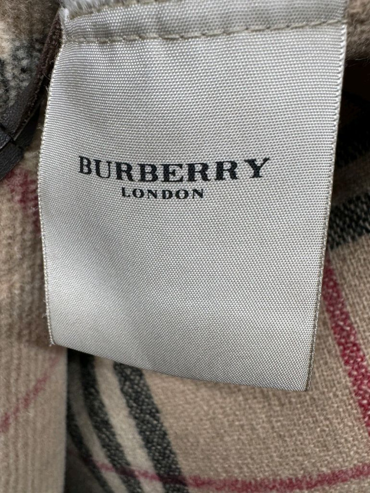 버버리 노바체크 울 더블코트 (100~105)--5