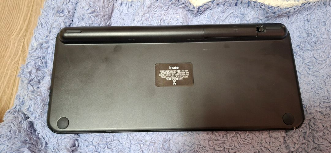 로지텍 m650 마우스 무선키보드 헤드폰 세트--4