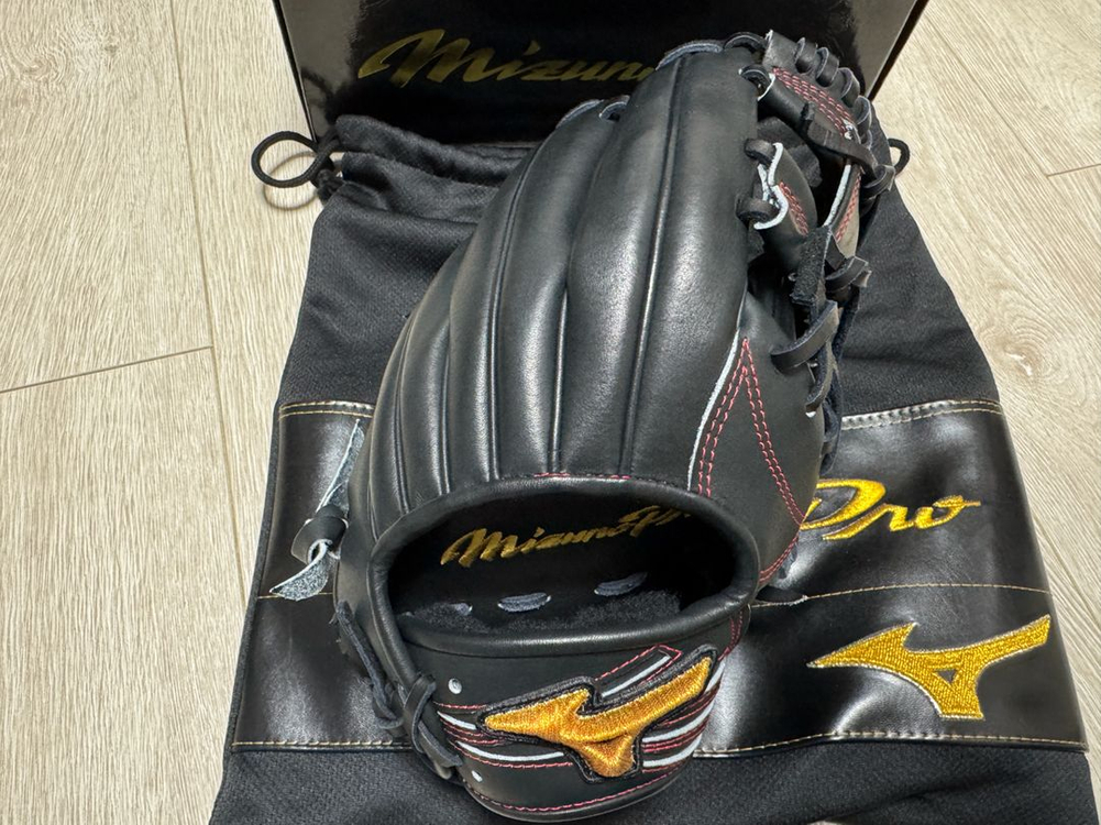 미즈노 프로오더 하가재팬 내야글러브 팝니다--2
