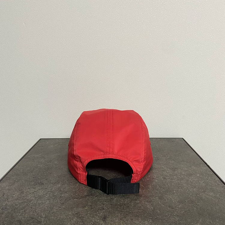 (OS) 슈프림 박스로고 캠프캡 모자 레드--3