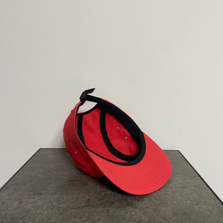 (OS) 슈프림 박스로고 캠프캡 모자 레드--6