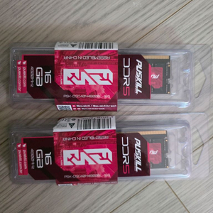 ddr5 4800 32g(16*2) sodimm 노트북램 미개봉