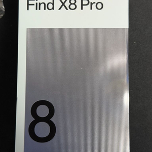 OPPO Find X8 Pro 512GB 풀박스 팝니다.