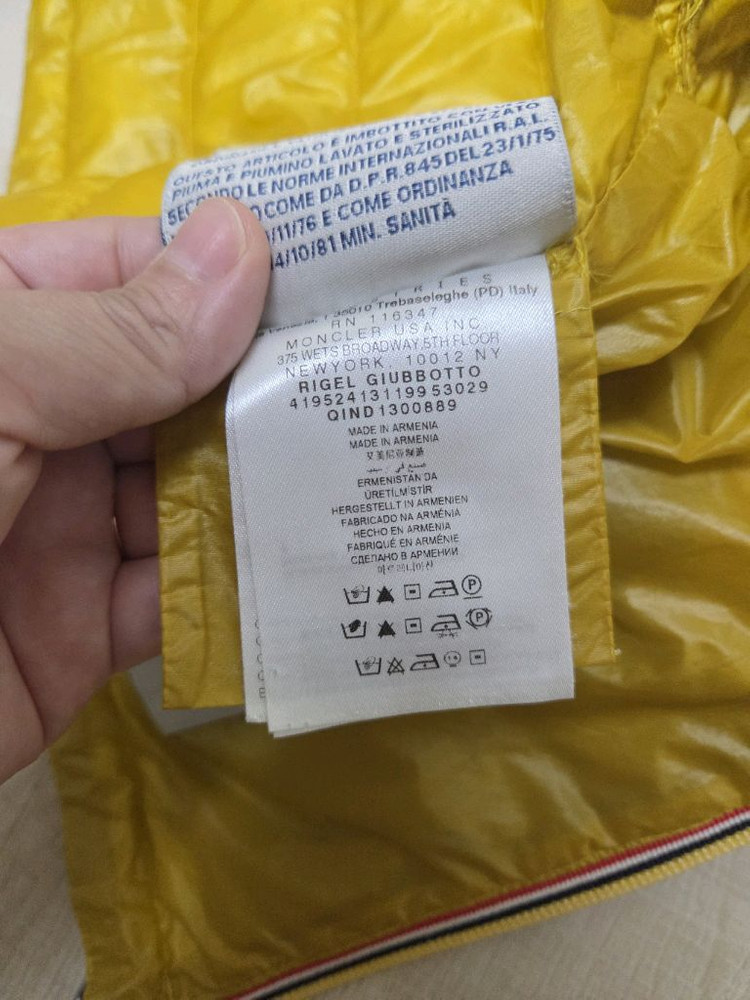 2Y 몽클레어키즈 경량 패딩 점퍼--6