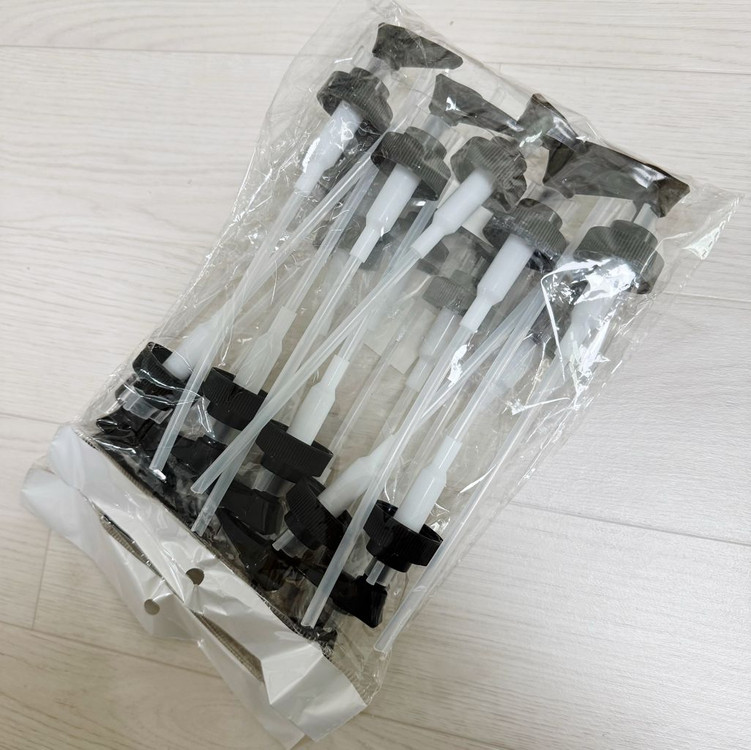 580ml 갈색 펌프 용기 24개 판매합니다.--4