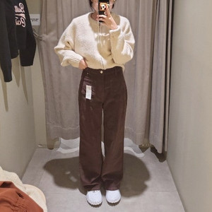 (새상품) 에잇세컨즈 코듀로이 팬츠 M