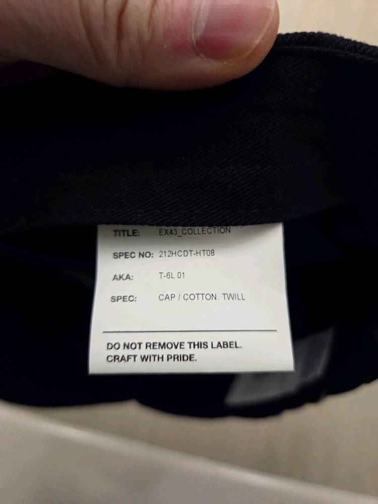 WTAPS 더블탭스 모자--2