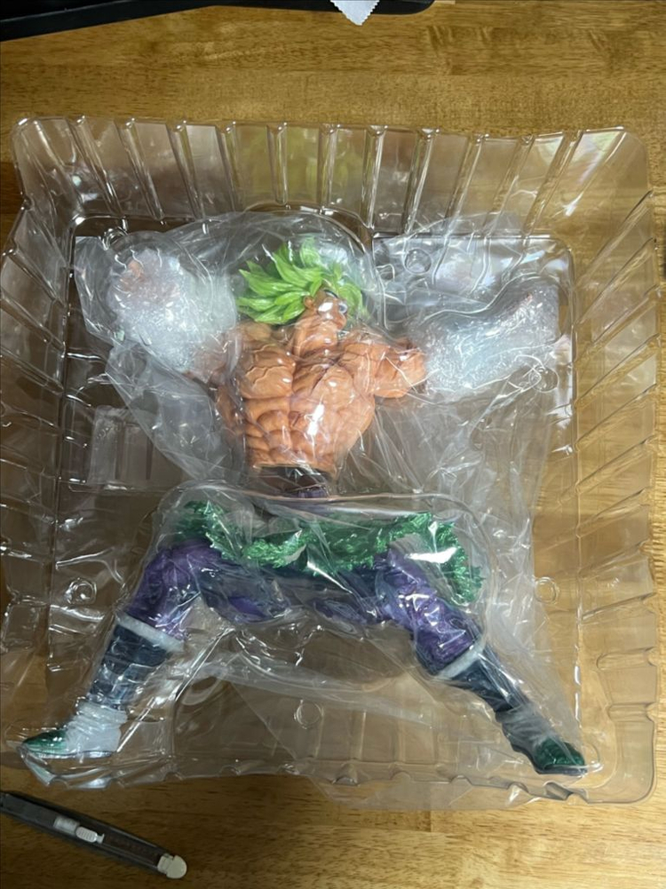 드래곤볼 제일복권 BACK TO THE FILM 라스트원상 브로리 피규어 이미지