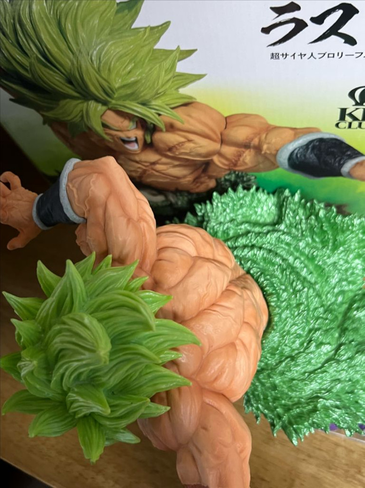 드래곤볼 제일복권 BACK TO THE FILM 라스트원상 브로리 피규어 이미지