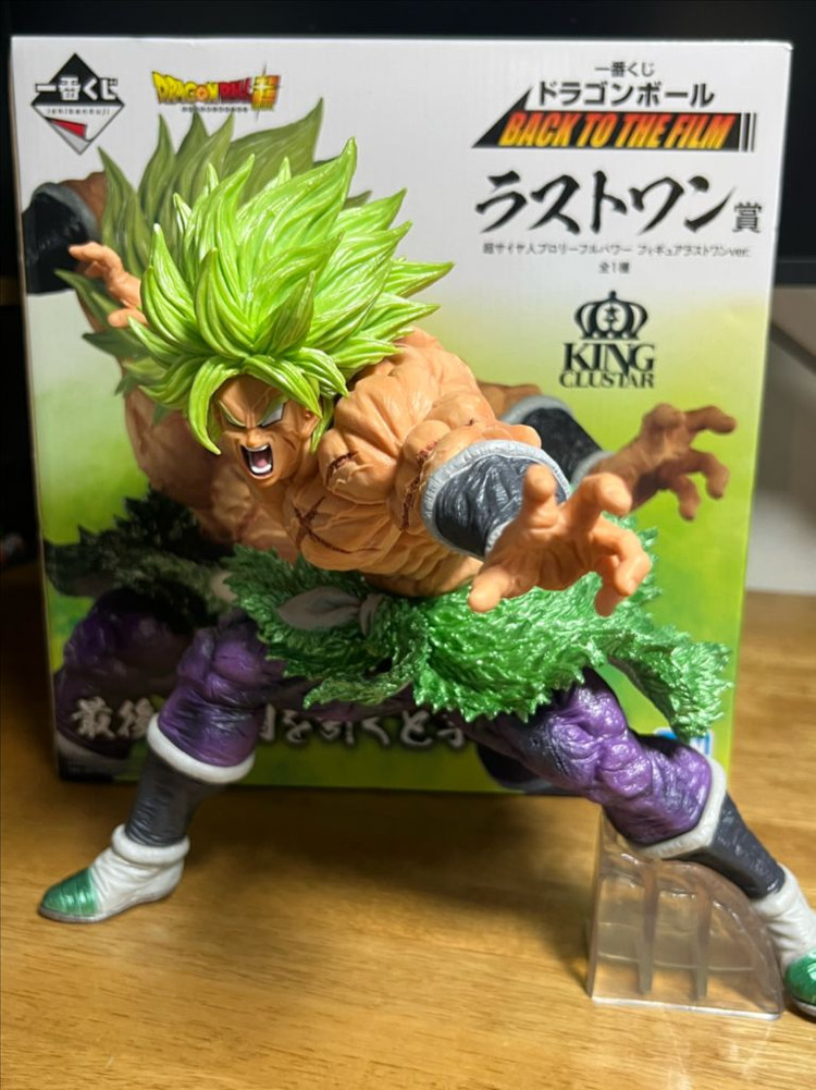 드래곤볼 제일복권 BACK TO THE FILM 라스트원상 브로리 피규어 이미지