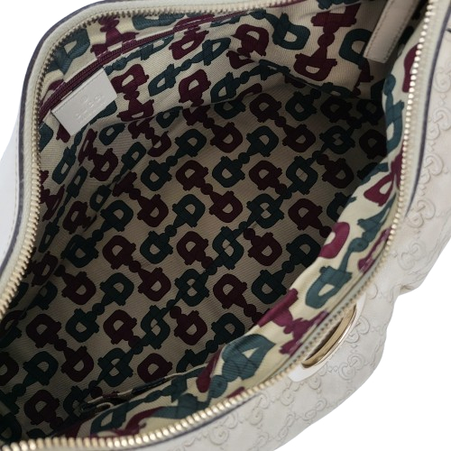 정품 구찌 시마 레더 D링 호보 숄더백 라지--9