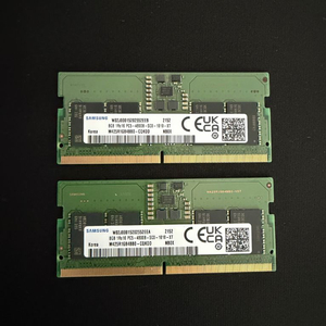 삼성 DDR5 8GB 4800MHz 노트북 램 1개