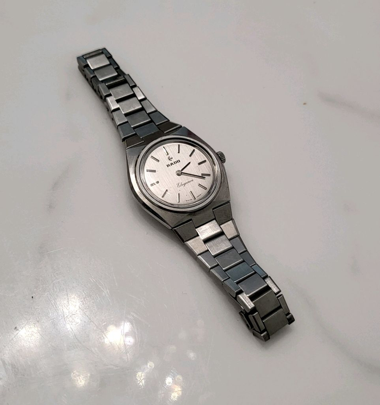 라도 RADO 여성 빈티지 오토매틱 손목 시계 여성 이미지