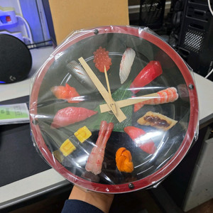 일식 스시 초밥 나혼자산다 이장우 벽 시계