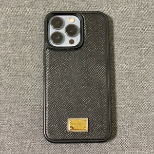 돌체 앤 가바나 아이폰 13 프로 가죽 케이스